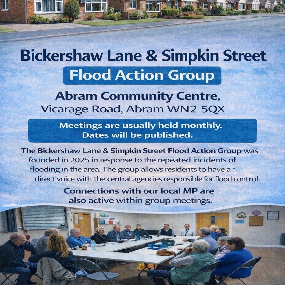 Bickershaw Lane & Simpkin Street Flood Action Group
